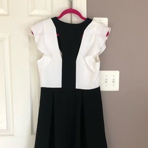 BCBG fit and flare mini dress